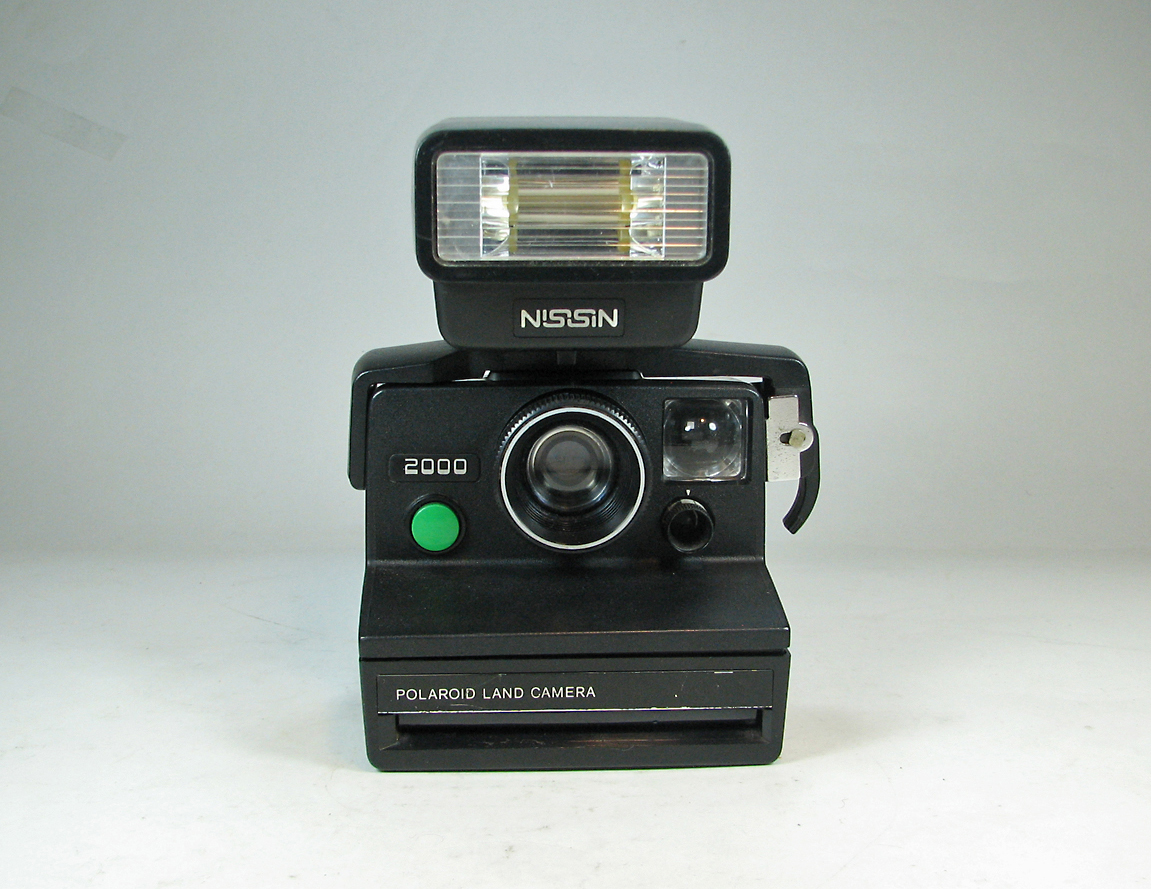 دوربین کلکسیونی POLAROID 2000 همراه با فلاش فابریک