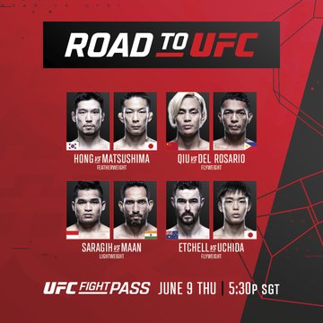 دانلود رویداد یو اف سی :  Road to UFC: Singapore 2