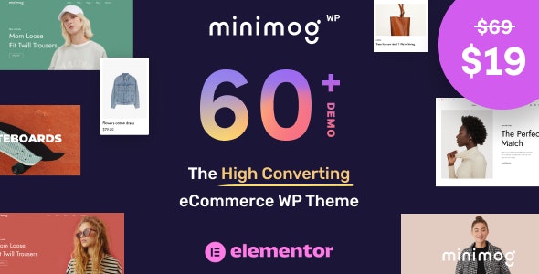 Download MinimogWP store theme for WordPress