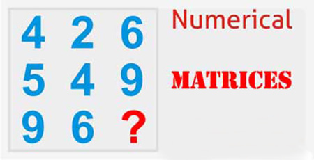 تست هوش حدس اعداد ماتریسی Numerical Matrices