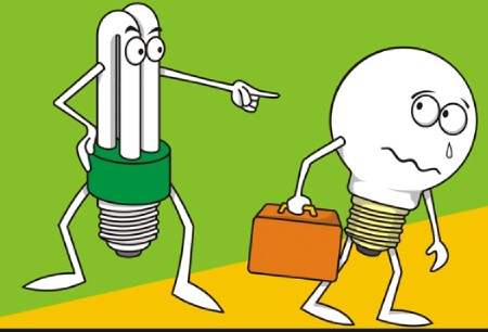 کاریکاتورهای جالب درباره صرفه جویی برق