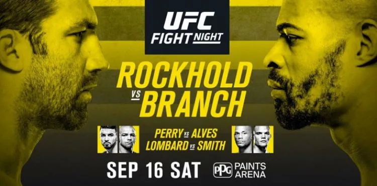 دانلود یو اف سی فایت نایت 116 | UFC Fight Night 116: Rockhold vs. Branch