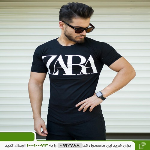 عکس محصول تیشرت مردانه مدل ZARA مشکی