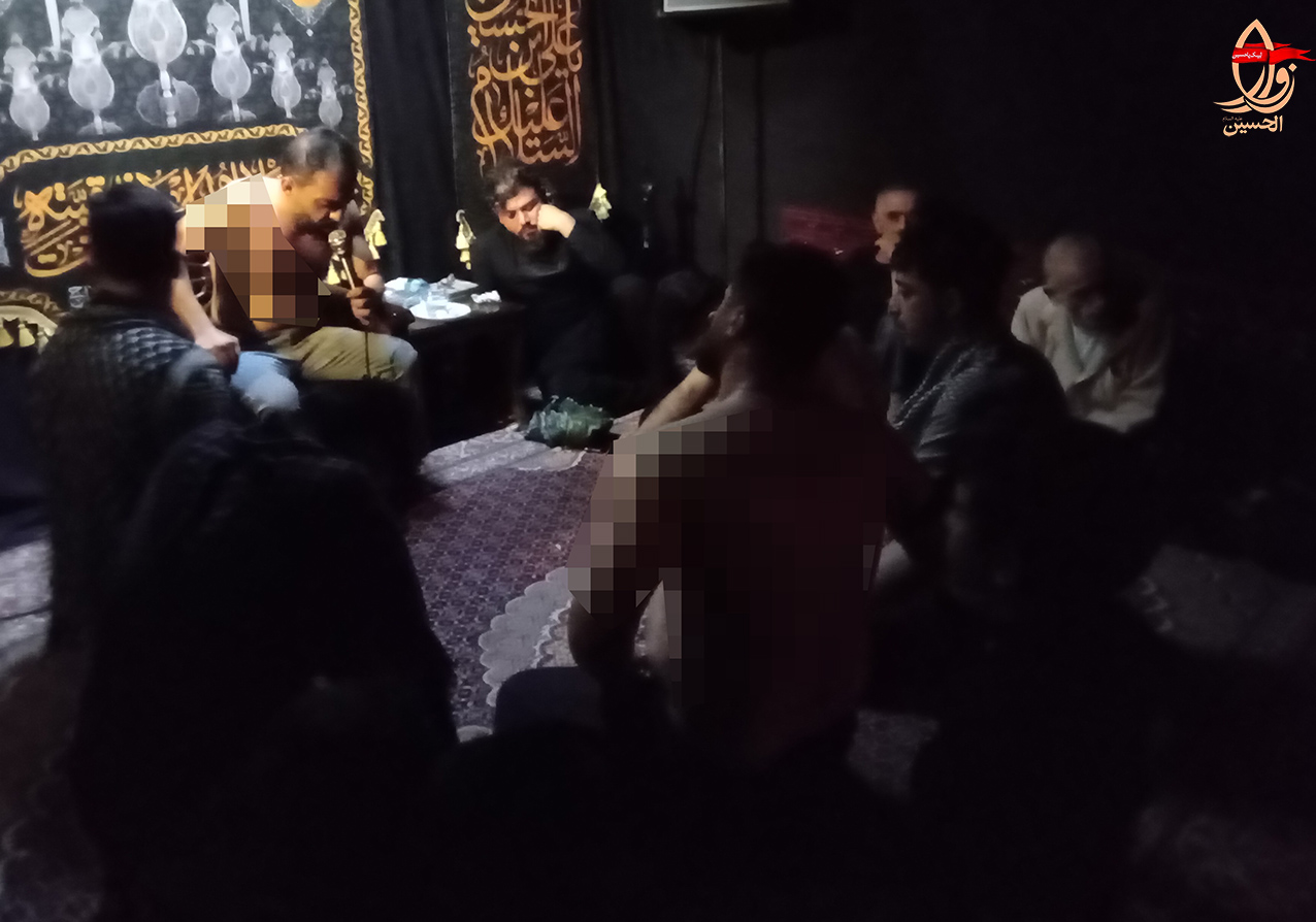 برگزاری مراسم دهه دوم محرم1401 هیئت زوارالحسین در حسینیه شهیددولت آبادی