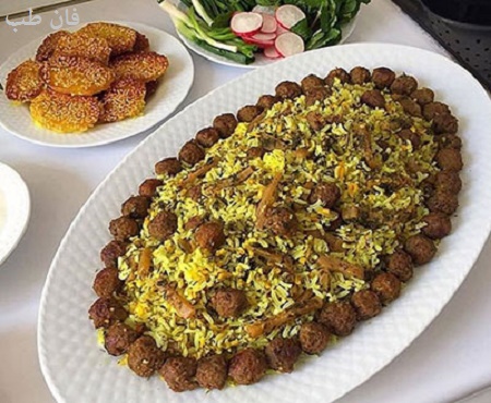 روش تهیه کلم پلو شیرازی خوشمزه