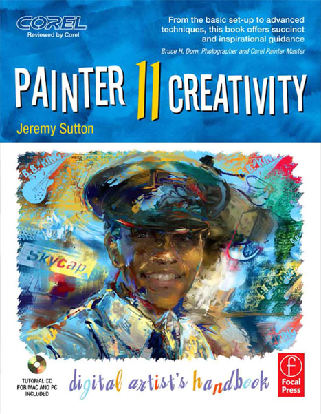 کتاب خلاقیت در Painter 11 - جرمی سوتن