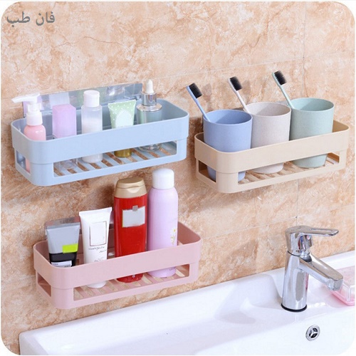 شلف نگهدارنده دیواری 2عددی عکس محصول شلف نگهدارنده دیواری 2عددی