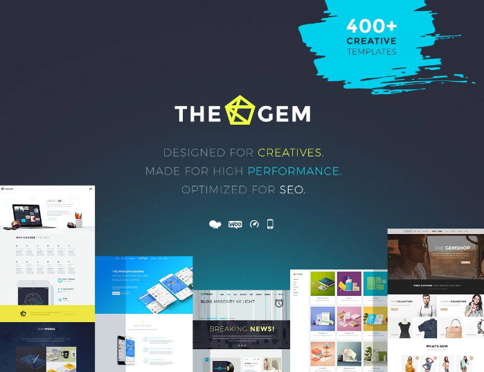 TheGem - 42 تا از بهترین قالب های وردپرسی که باید بشناسید