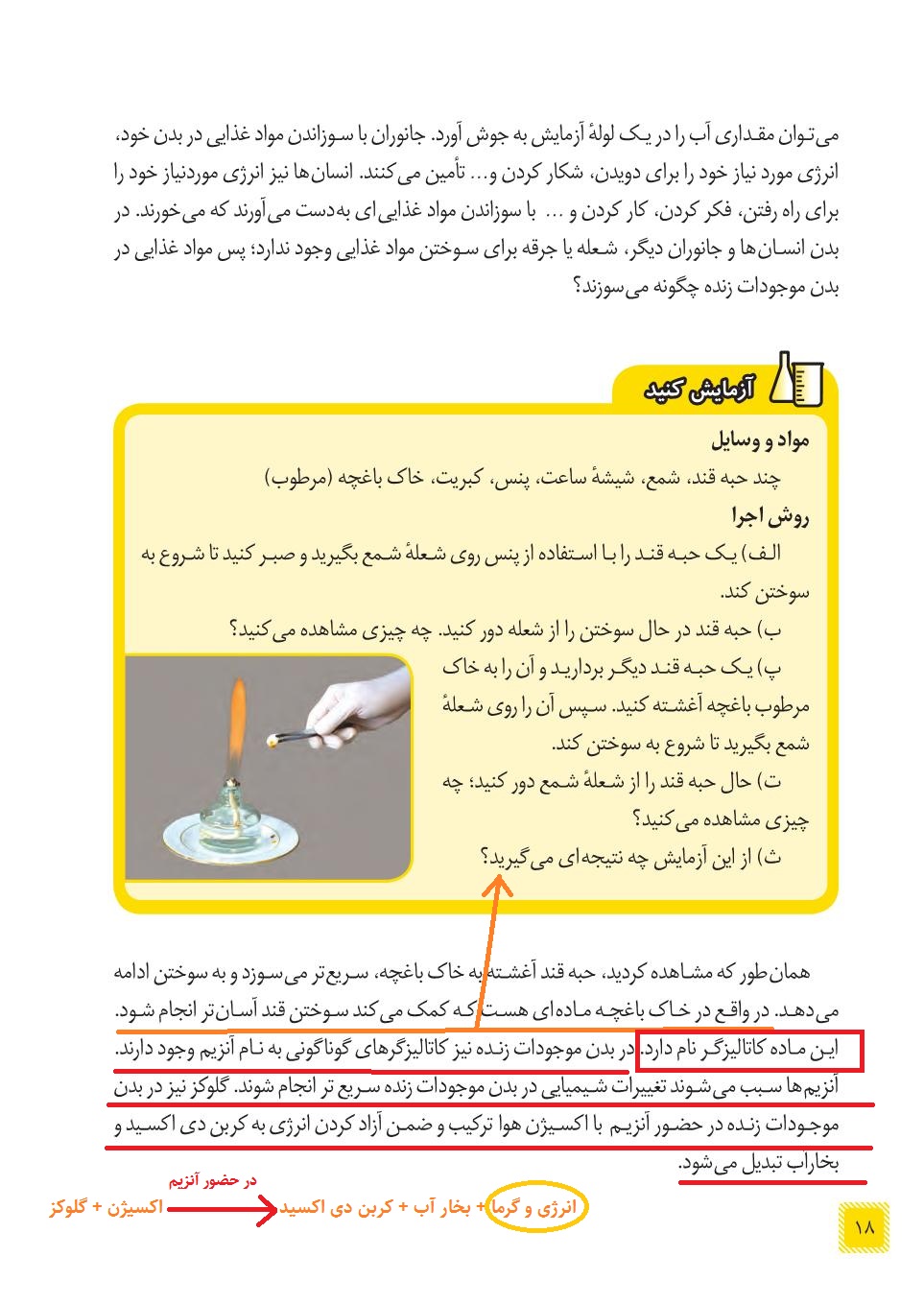 علوم هشتم فصل دوم صفحه 18