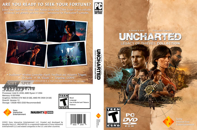 UNCHARTED Legacy of Thieves Collection Cover