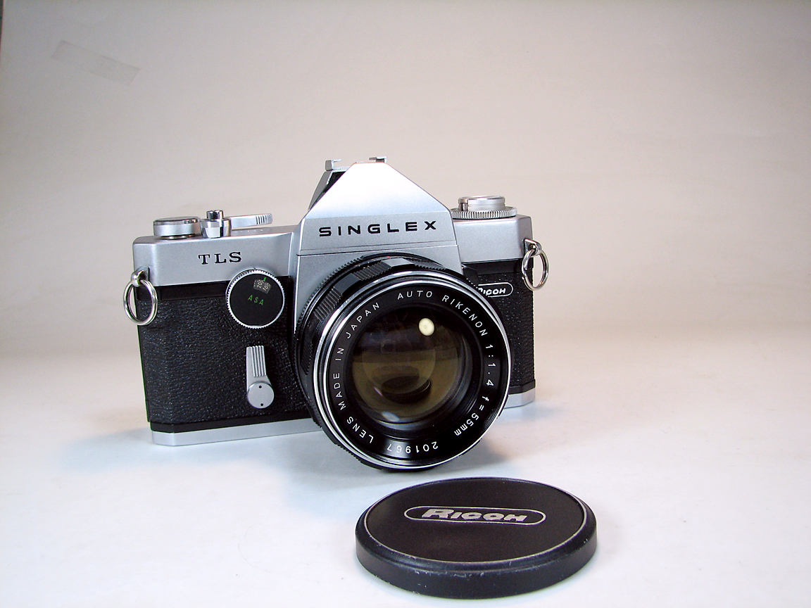 دوربین کلکسیونی RICOH TLS SINGLEX 55mm f:1.4 