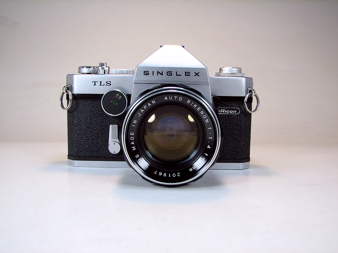 دوربین کلکسیونی RICOH TLS SINGLEX 55mm f:1.4 