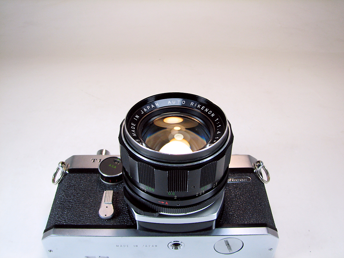 دوربین کلکسیونی RICOH TLS SINGLEX 55mm f:1.4 