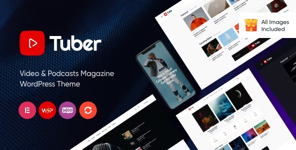 Download the Tuber theme for WordPress