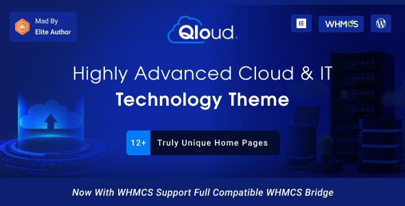 Download Qloud template for WordPress and WHMCS