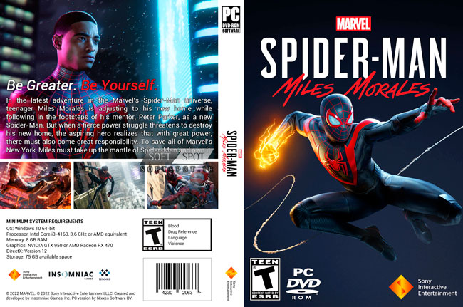 Marvels Spider-Man Miles Morales Cover