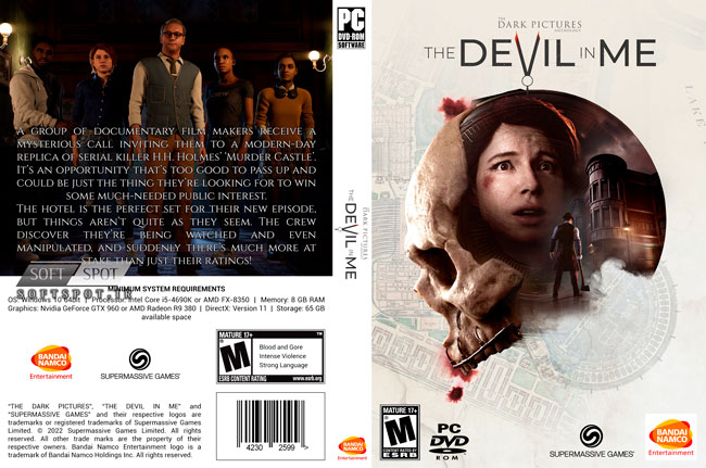 The Dark Pictures Anthology The Devil in Me Cover