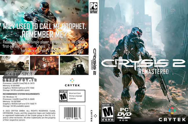 Crysis 2 Remastered Cover